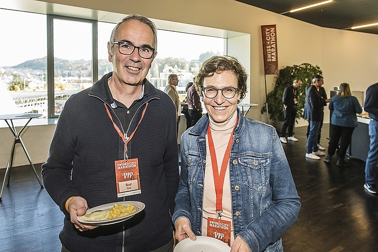 Beat Züsli, Stadtpräsident Luzern, und seine Frau Kathrin Krammer, Rektorin an der Pädagogischen Hochschule Luzern.
