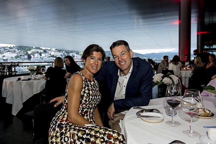 Haben bereits am Luzerner Fest mitgeholfen. Nun nahmen sie beim Konservatorium Dreilinden Platz: Corinne Bisang, Florian Stucki und Christine Steiger (von links). 
