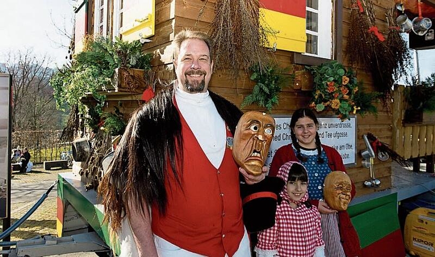 Von links: Als Familie sind sie jedes Jahr dabei. René Zimmermann, Roger Lambrigger, Pascal Toggweiler, Sibylle Lambrigger und Yolanda Toggweiler.
