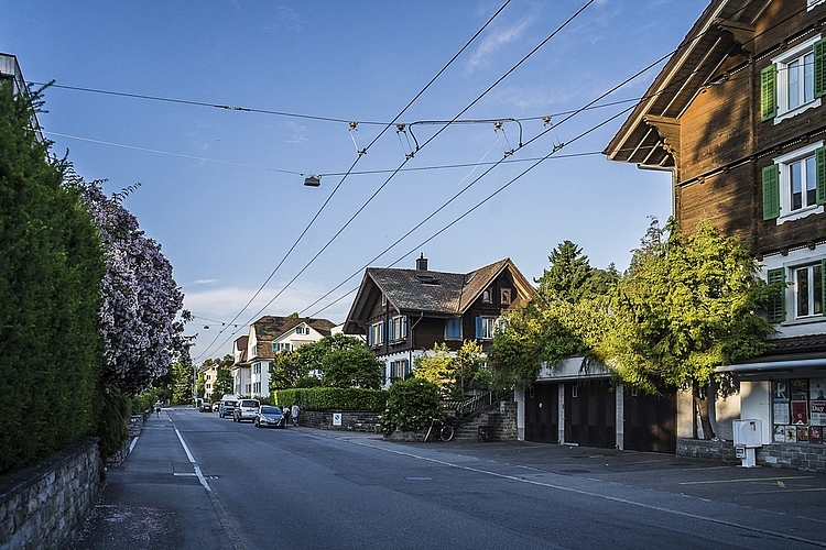 Im «Wäsmeli» leben viele Eigentümer in ihren Häusern. Daher ist das Quartier für das Forschungsprojekt prädestiniert. Bild: Bruno Gisi
