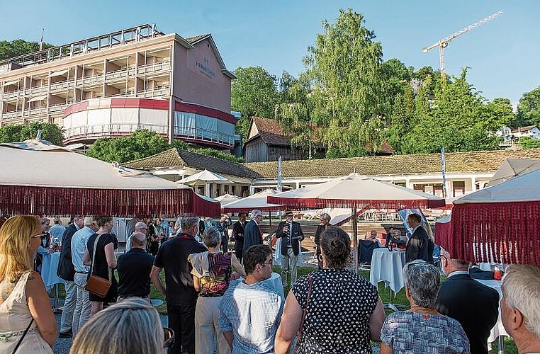 Lucerne Rowing Night im Hotel Hermitage in Luzern mit Gästen aus Politik, Wirtschaft, Sponsoren und Freunden der Regatta Lucerne.