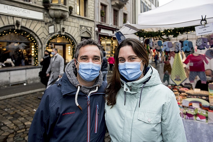 Uneingeschränktes Reisen wünschen sich Mathias und Iris Meier. Sie haben eine Minireise aus einem Nachbarkanton in die Stadt Luzern.