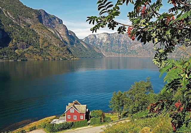 Des Fotografen Lieblingsfjord: der Aurlandsfjord im Süden von Norwegen.Bild: Corrado Filipponi