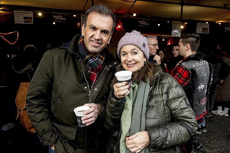 Pius Anderhub und Eveline Burri: «Endlich wieder einmal ein Huerenaff!»
