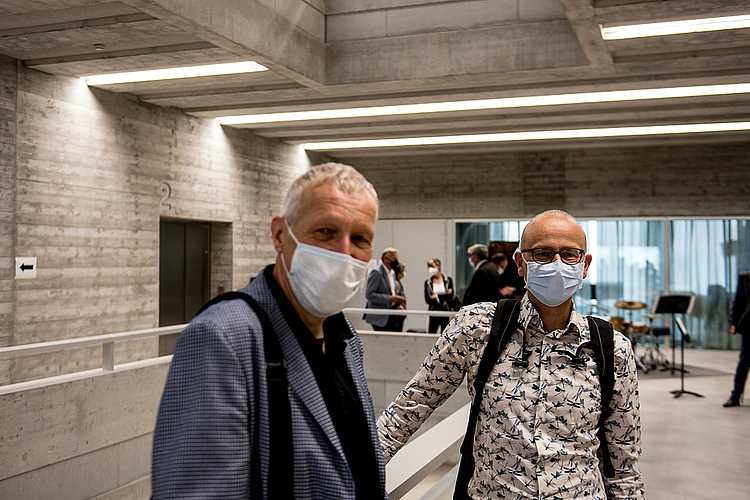 Konrad Graber, ehemaliger Ständerat Kanton Luzern, und amtierender Nationalrat Michael Töngi waren in jungen Jahren beide im Klavierunterricht.
