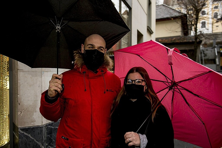 Wunsch nach etwas Erholung: Auf die geplanten Ferien in der italienischen Heimat freuen sich Michele Guerrisi und Nicole Moser.
