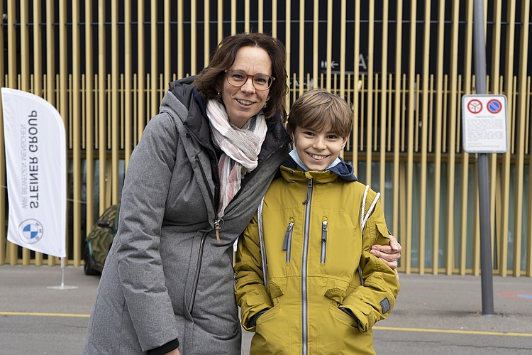 Petra Riva und Livio meinten, der FCL solle sich nicht entmutigen lassen.
