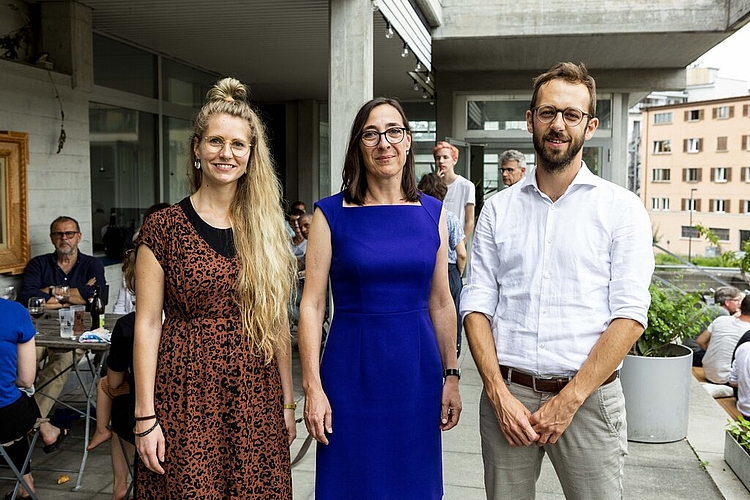 Für Kantonsrätin Sara Muff, die nicht gewählte Judith Dörflinger und Claudio Soldati, Präsident der SP Stadt Luzern, vermochte die SP trotz der Niederlage ein politisches Zeichen zu setzen (v. l.).
