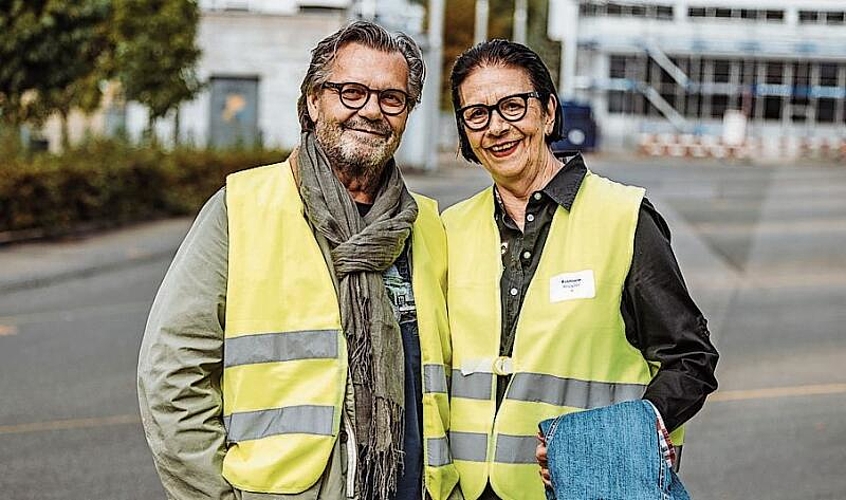 Hubert P. Germann, Der Gastrofreelancer GmbH, mit Rosmarie Knöpfel.