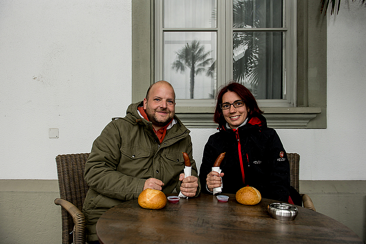 Für Franz und Sonja Sigrist war es schon immer ein alljährliches Ritual, eine Fakir-Wurst zu essen.
