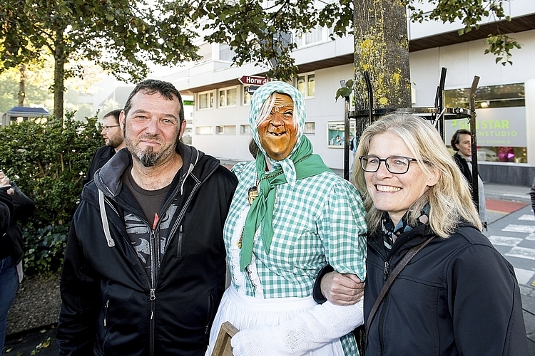 Freuen sich jetzt schon auf die nächste Fasnacht: Cello Cavigelli, Waltraud Rettenmeier und Vreni Cavigelli (von links).
