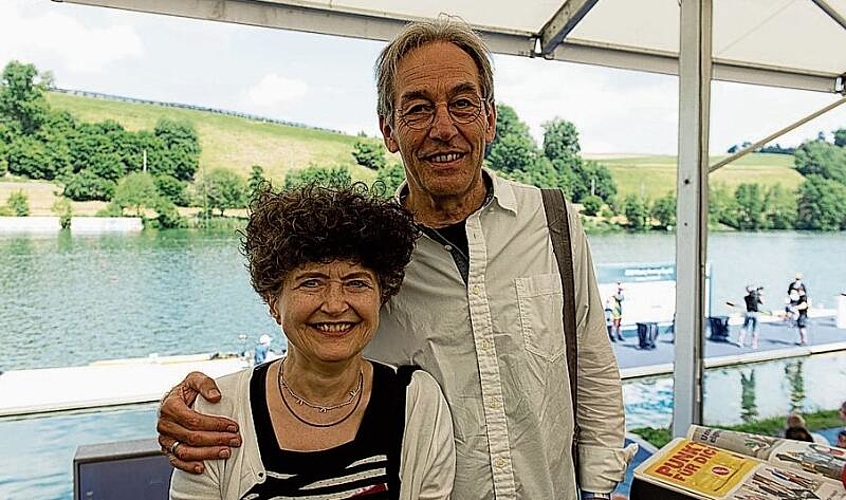 «Da kommt die Welt zu Besuch», meinte Margarethe Letzel mit ihrem Ehemann Ruedi Meier, alt Stadtrat Luzern.
