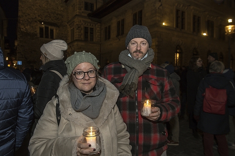 Lea Hunziker und Fabio Quaggiotto hatten keine Worte für diese menschliche Tragödie.
