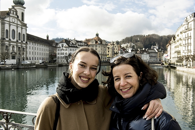 Noeline Helfenfinger (l.) war immer mit einer Gruppe an der Fasnacht unterwegs. Und Petra Wallimann meinte, dieses Jahr würden sie etwas ruhiger an der Fasnacht unterwegs sein.
