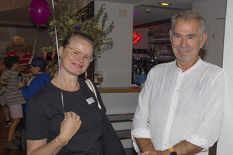 Helga Váradi, Events und Sonderprojekte am LT, zusammen mit dem «besten Theater- fotografen der Schweiz» – ein Faktum in der Szene –, Ingo Hoehn.