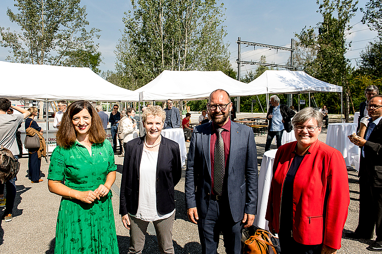 Mit Ylfete Fanaj, Kanton Luzern, Monika Barmet, Kanton Zug, René Baggenstos, Kanton Schwyz, und Therese Rotzer, Kanton Nidwalden, waren die Parlamentspräsidentinnen und Präsidenten  von vier Kantonen vertreten.
