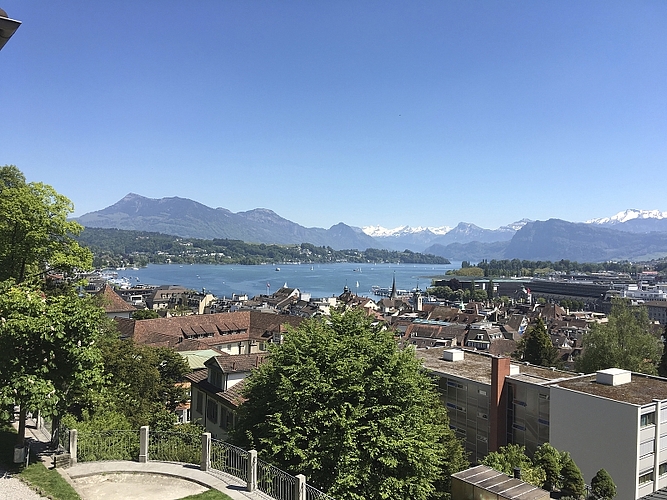 Den Gästen, beziehungsweise Mietern, wird sich eine einzigartige Aussicht bieten.