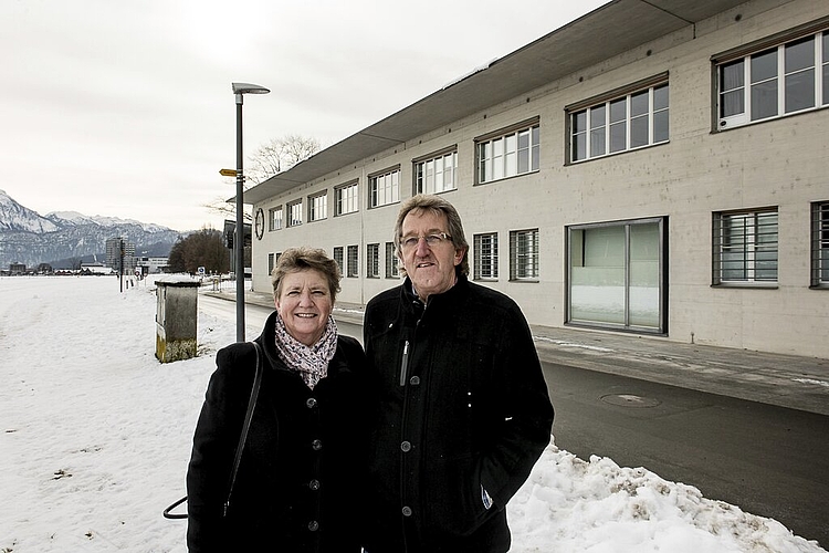 «Supertoll» finden Trudi und Toni Krummenacher die Loipe. Sie hoffen, dass die Stadt Luzern sie im nächsten Winter wieder anbieten kann.