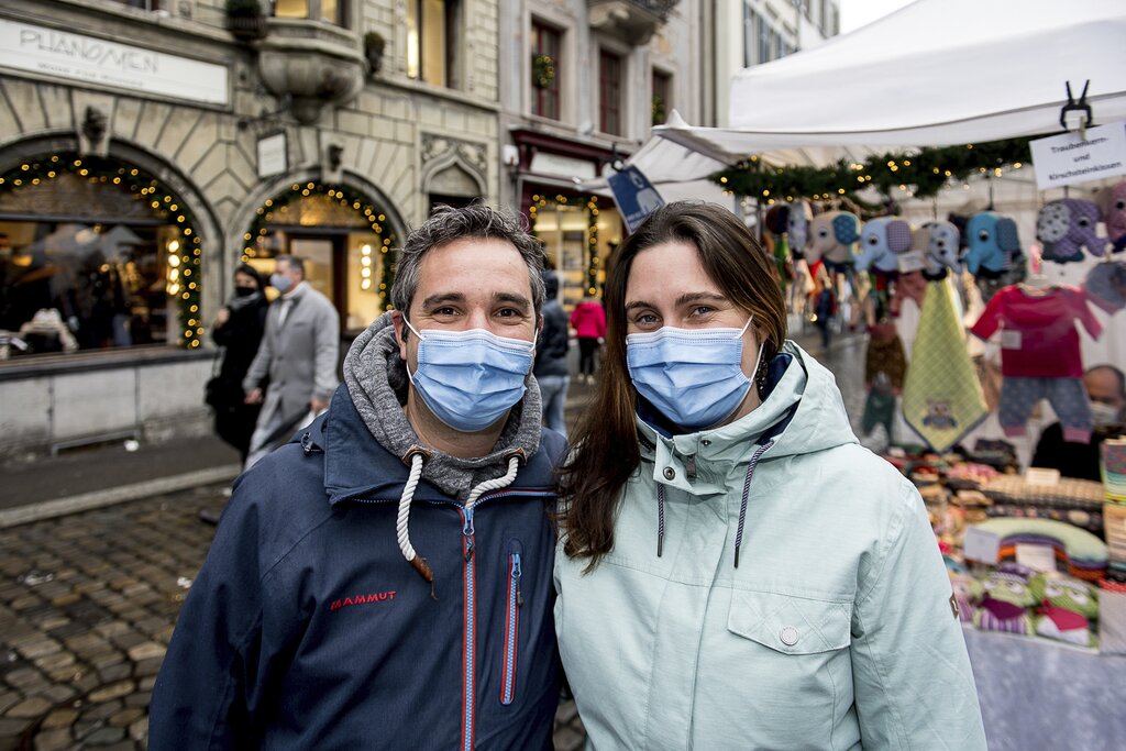 Uneingeschränktes Reisen wünschen sich Mathias und Iris Meier. Sie haben eine Minireise aus einem Nachbarkanton in die Stadt Luzern.