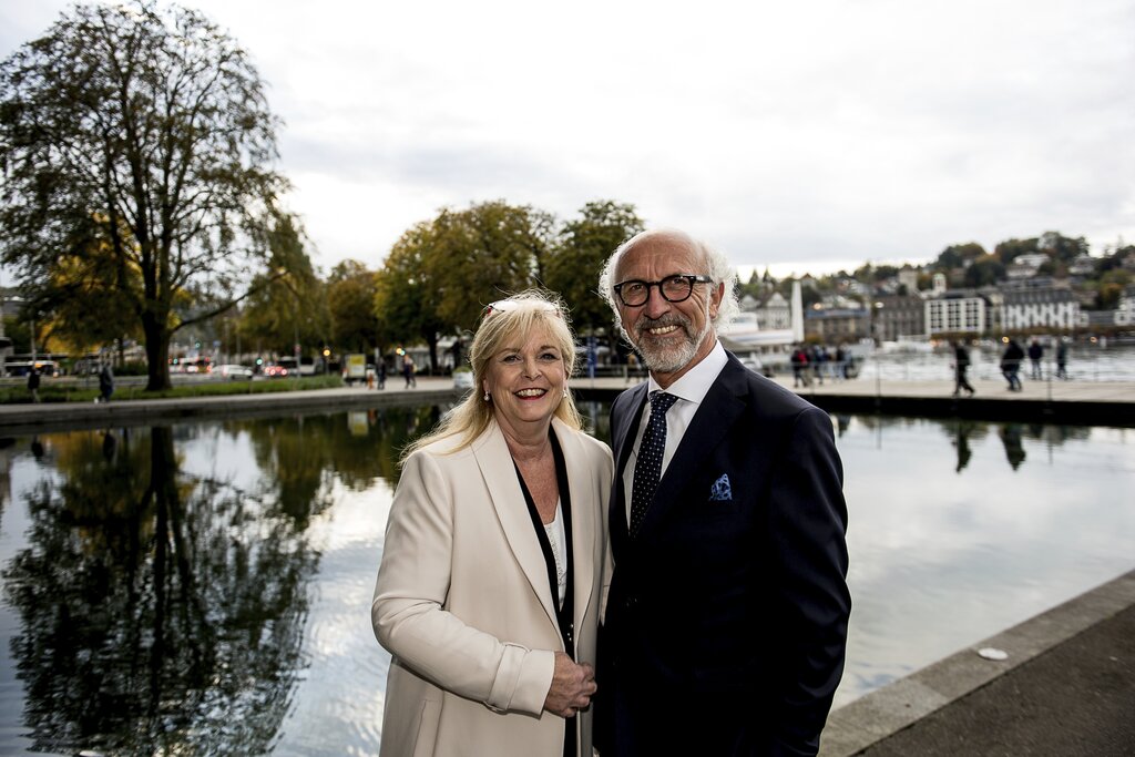 Das Gottenmeitli von Denise Hasler und Josef Wey singt im Luzerner Kantorei mit.
