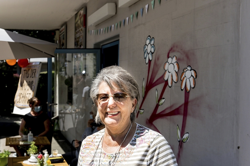 Seit zwei Monaten ist Marie-Louise Albrecht im Quartier Würzenbach zu Hause und findet das Angebot toll. Sie hat schon einige Leute kennen gelernt.
