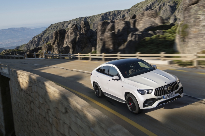 Der Mercedes AMG GLE 53 ist ein Sechszylinder mit 435 PS und 520 Nm. Die Preise starten bei 129 200 Franken. Bilder: PD
