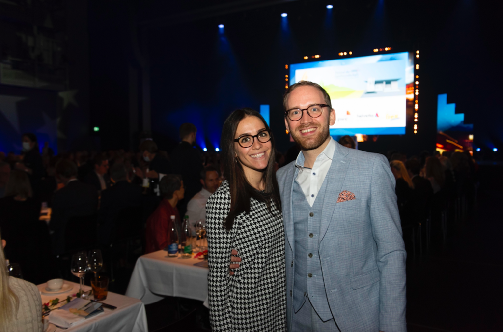 Lucas Zurkirchen, Vorstand der City-Vereinigung Luzern und Co-Präsident der FDP Stadt Luzern, genoss den Abend mit seiner Frau Angela von der Bucherer AG.
