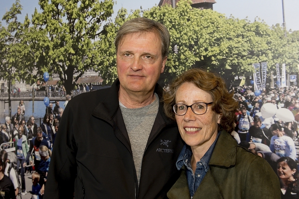 Stephan Zopfi, Präsident Sportstadt Luzern, und Felicitas Zopfi, Vorstand des Freundeskreises Luzern-Potsdam.
