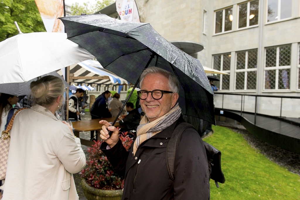 Robert Delaquis, Vorstand Wärchbrogg, Mitglied und Vertretung der Reformierten Kirche Luzern, fand es bewundernswert, wie der Tanz umgesetzt wurde.
