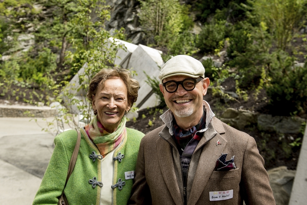 Die Besessenheit für den Untergrund und Begeisterung für Felsen waren für Geologe Franz Schenker die Basis für die Idee der Felsenwelt im Gletschergarten.
