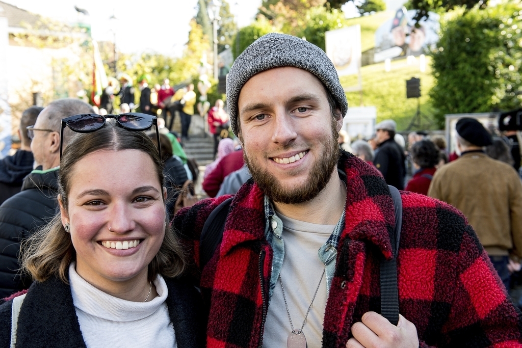 Vanessa Amstutz und Marco Mattli haben die Fasnachtspause überstanden und sind froh, dass die fünfte Jahreszeit wieder stattfinden wird.
