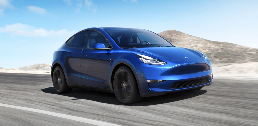 Tesla, auf dem Bild mit dem neusten Model Y, blieb 2021 die stärkste Automarke bezüglich verkaufter Stückzahlen. Bilder: PD
