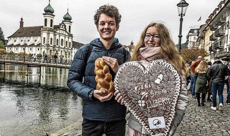 Beim ersten Gang hatten Daniel Huber und Joy Wegmüller riesengrosses Glück.
