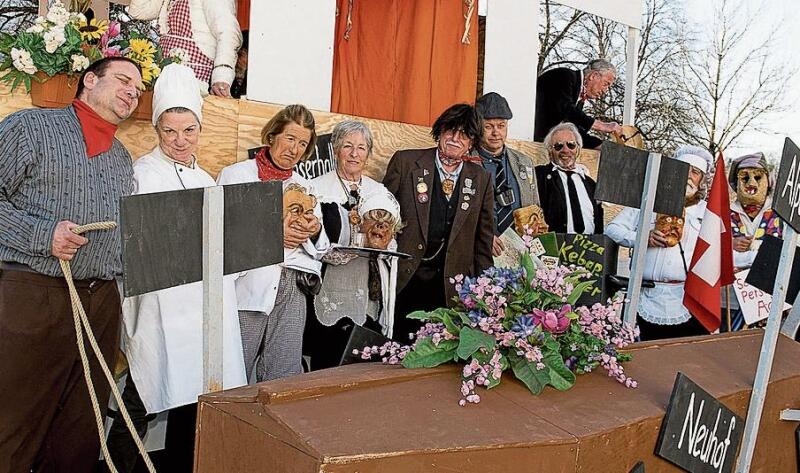 (Herr Alpstaeg) Georg Graf, Hänsu Gilli, Claudia Borer und Markus Grüter.
