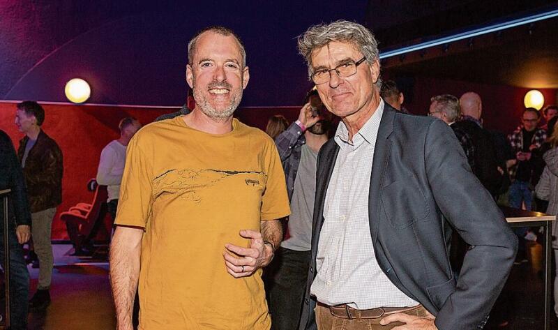 Christian Grichting (l.) und Mario Lütolf von der Stadt Luzern finden das Honky Tonk ein tolles Format und eine willkommene Bereicherung für den städtischen Veranstaltungskalender.
